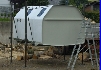Unimog Wohnmobil, Shelter abgestellt